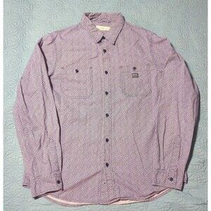 Denim & Supply Ralph Lauren Button Shirt Men's XL Floral AOP Button